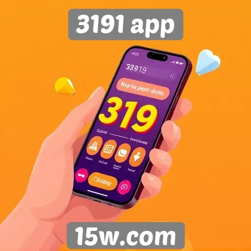 Recursos gráficos que destacam o 3191 app